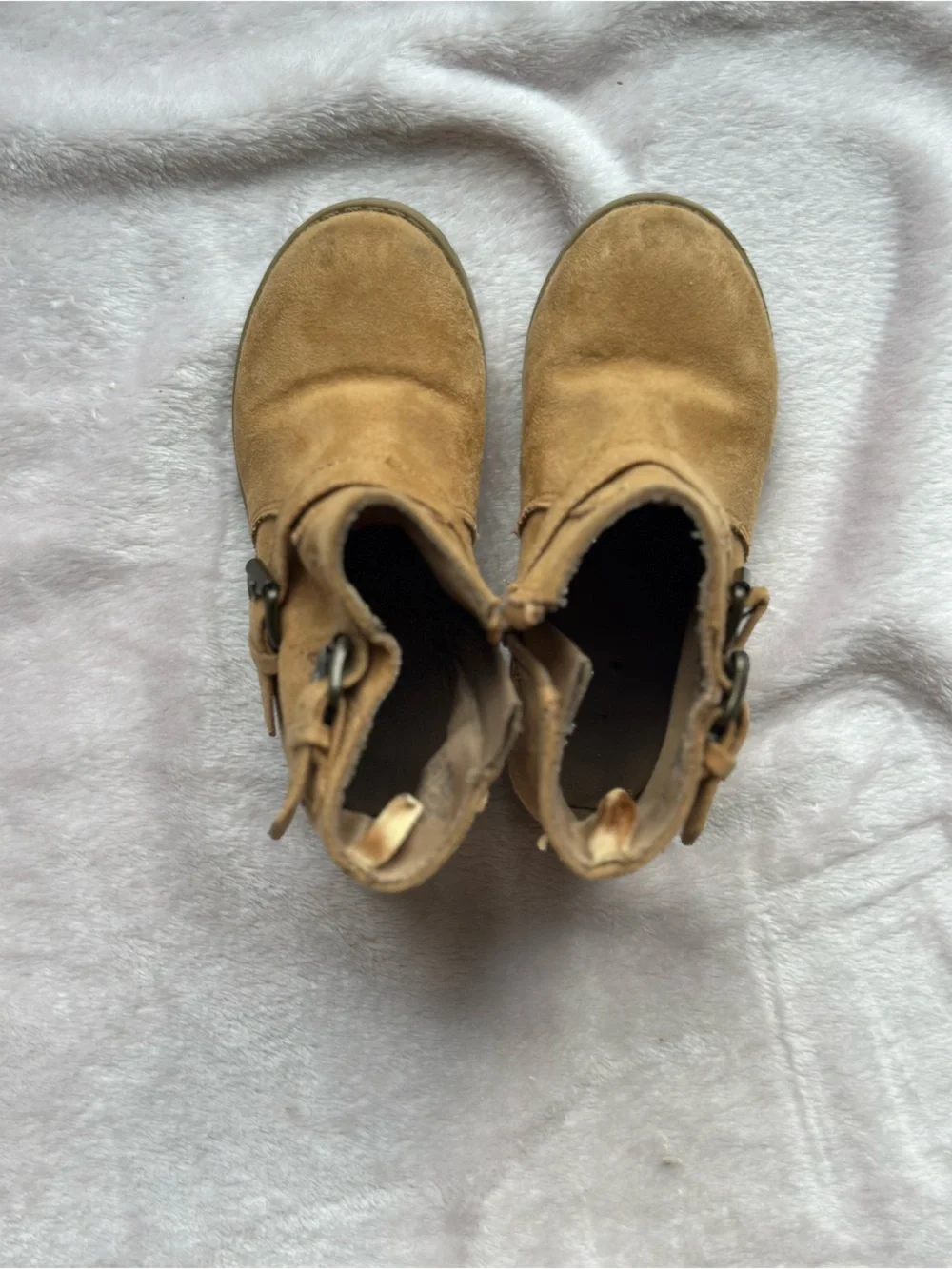 Tan Suede Ankle Boots